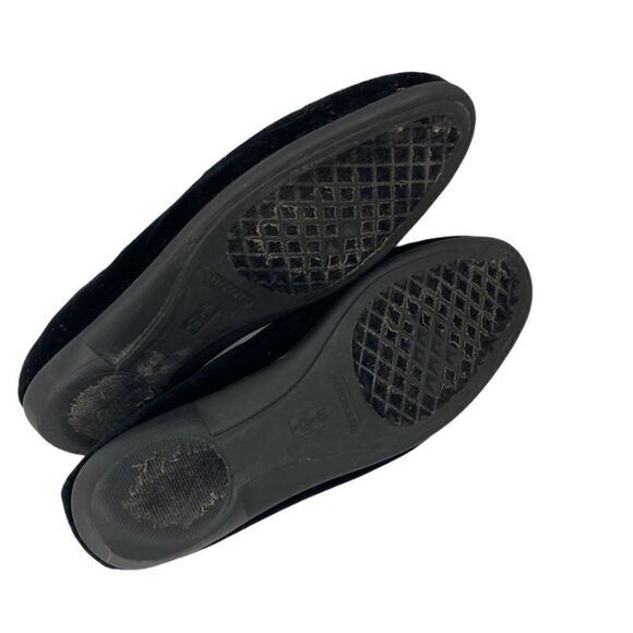 Aerosoles | Petunia black velvet smoking loafers - Picture 4 of 4